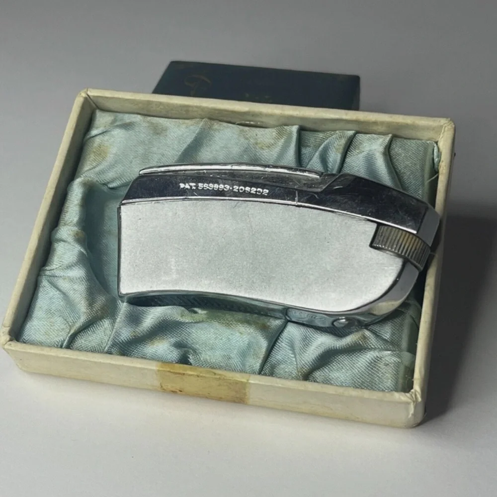 Silver Engraved Men's Accessory